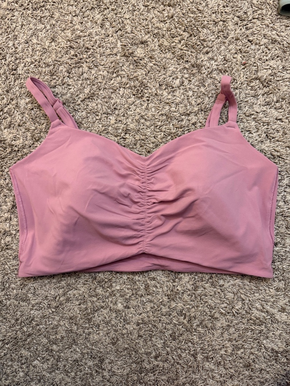 Women’s Everyday Soft Light Support Ruched Sports Bras - Picture 4 of 7